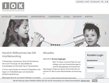 Tablet Screenshot of iok.net